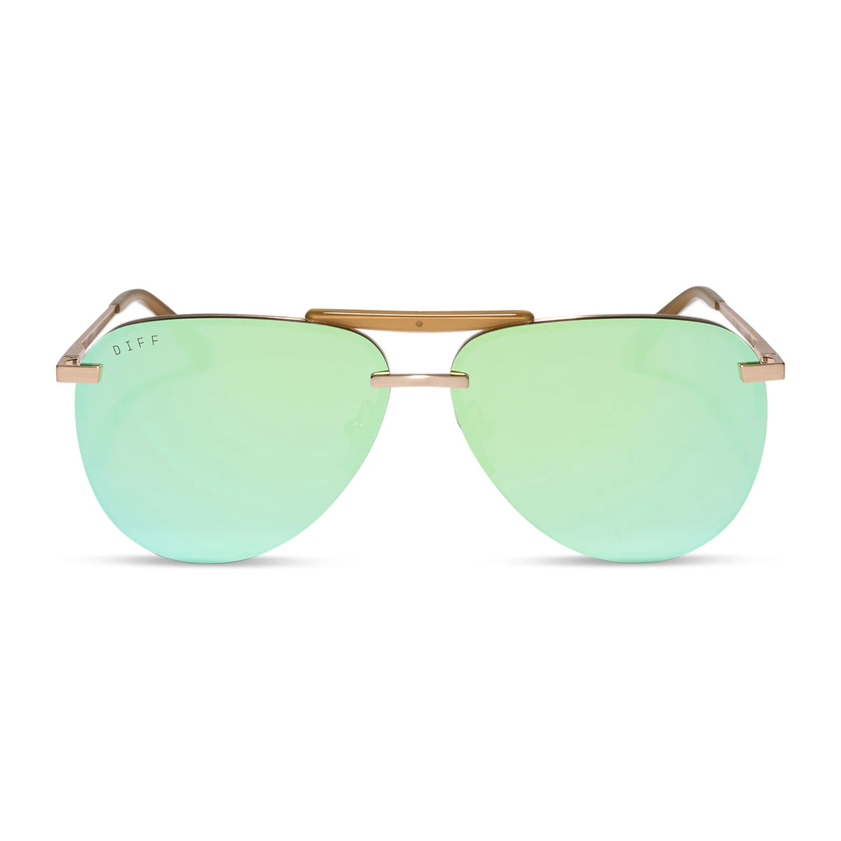 TAHOE - BRUSHED GOLD + DEW DROP MIRROR + POLARIZED + SUNGLASSES