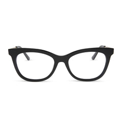 SYLVIA - BLACK + GLASSES