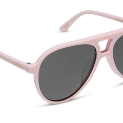 TOSCA II - POWDER PINK + GREY SUNGLASSES