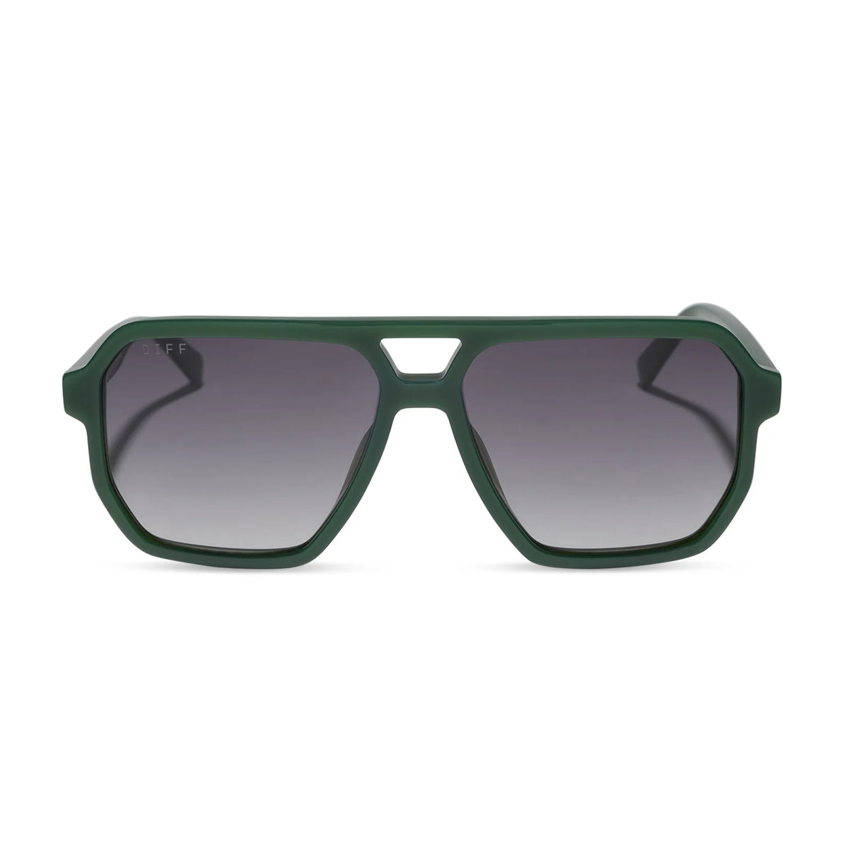 CAMERON - FAIRWAY GREEN + GREY GRADIENT + POLARIZED SUNGLASSES