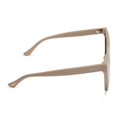 VIVI - ALMOND + BROWN SUNGLASSES