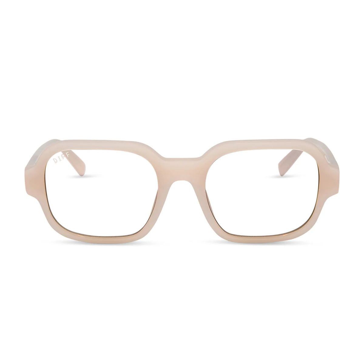 LOLA - MILKY BLUSH + GLASSES