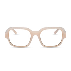 LOLA - MILKY BLUSH + GLASSES