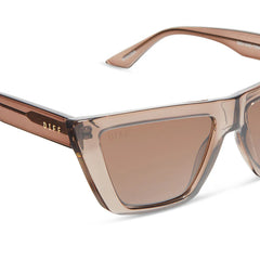 WINONA - MILKY TAN + BROWN SUNGLASSES