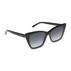 ALINA - BLACK + GREY GRADIENT SUNGLASSES