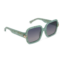 ARIEL - GREEN PEARL + LAVENDER GRADIENT + POLARIZED SUNGLASSES