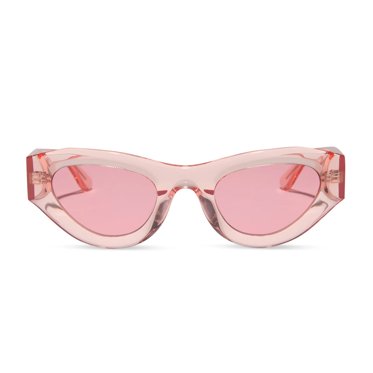 LUCY - PASTEL PINK + ROSE SUNGLASSES