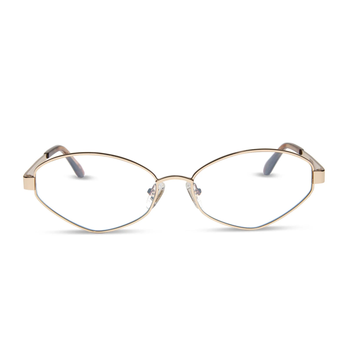 JORDY - GOLD + HORN TORTOISE + GLASSES