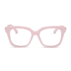 BELLA XS - POWDER PINK + GOLD + GLASSES