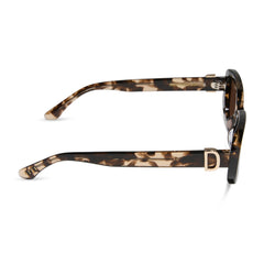 DAPHNE - ESPRESSO TORTOISE + METAL + BROWN + POLARIZED SUNGLASSES