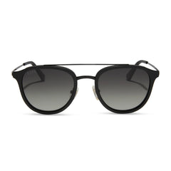 CAMDEN - MATTE BLACK + GREY GRADIENT POLARIZED SUNGLASSES