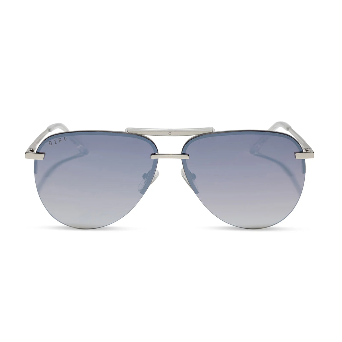 TAHOE - SILVER + SLATE GRADIENT FLASH + POLARIZED SUNGLASSES