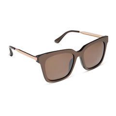 BELLA XS - MOSCOW MULE + BROWN W/ GOLD FLASH SUNGLASSES