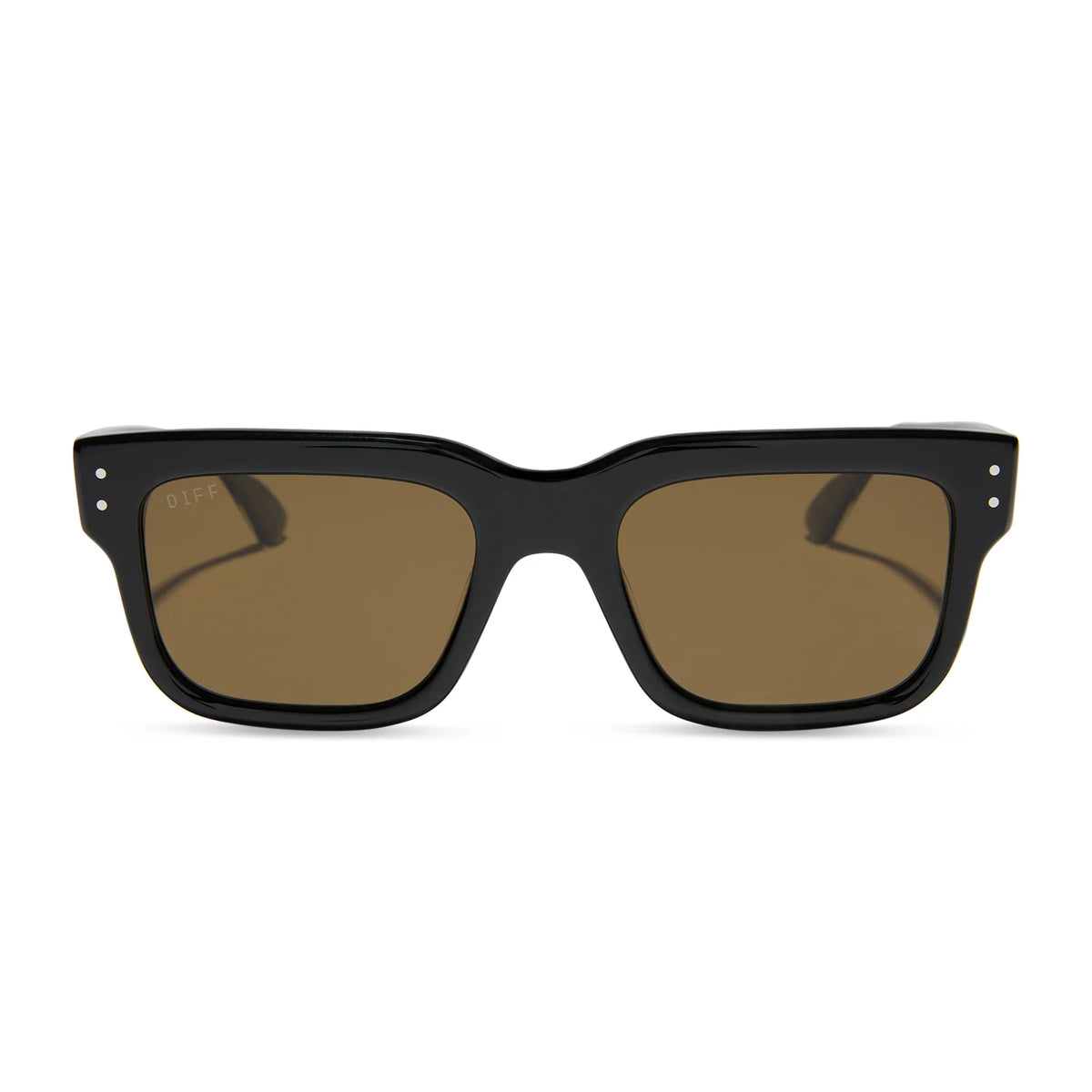 CASH - BLACK + BROWN + POLARIZED SUNGLASSES