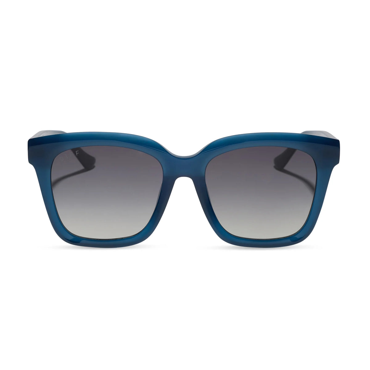 MEREDITH - CLUBHOUSE BLUE + GREY GRADIENT + POLARIZED SUNGLASSES