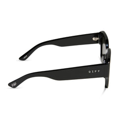 LOREN - BLACK + GREY SUNGLASSES