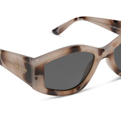 KAI - CREAM TORTOISE + GREY SUNGLASSES