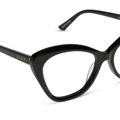 BETTY - BLACK + GLASSES