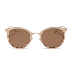 HANA - SAND DOLLAR + BROWN + POLARIZED + SUNGLASSES