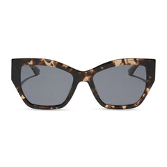 VIVIENNE - ESPRESSO TORTOISE + GREY + POLARIZED SUNGLASSES