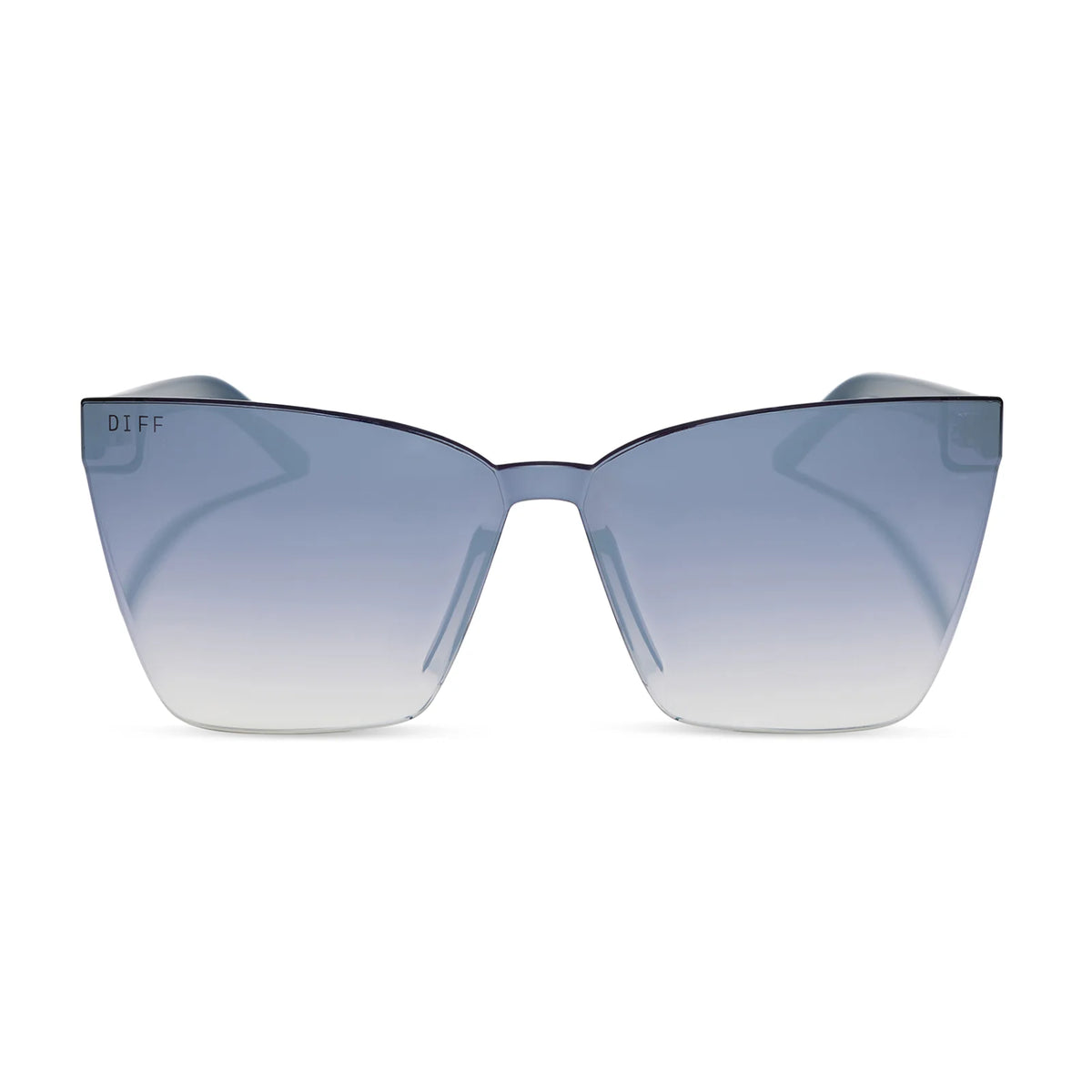 GOLDIE - CLUBHOUSE BLUE + SLATE GRADIENT FLASH SUNGLASSES