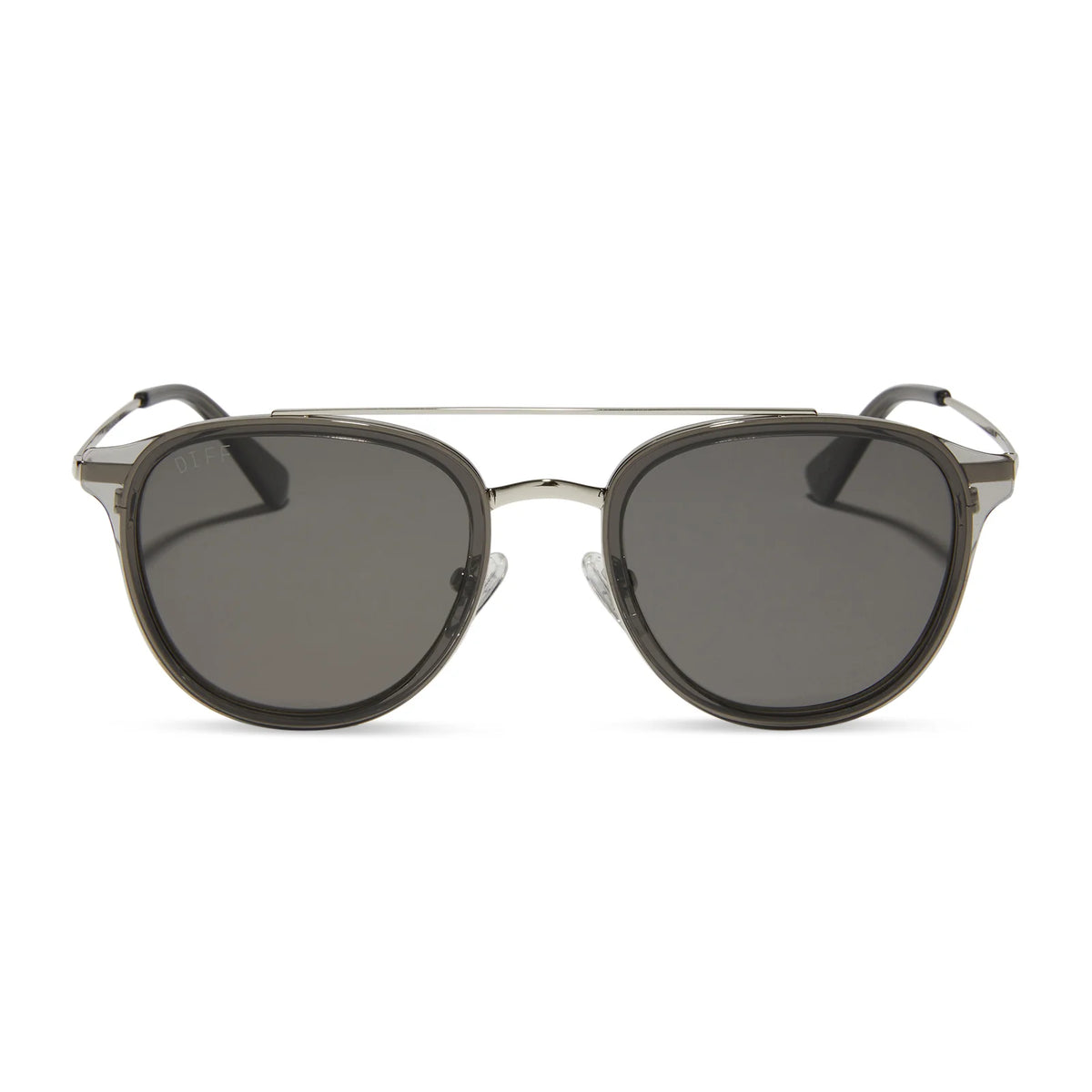 CAMDEN - BLACK SMOKE CRYSTAL + GREY + POLARIZED SUNGLASSES