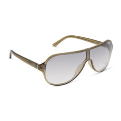 THE DOWNTOWN - OLIVE CRYSTAL + SILVER FLASH + SUNGLASSES