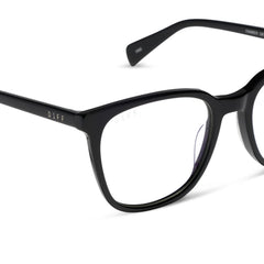 PARKER - BLACK + GLASSES