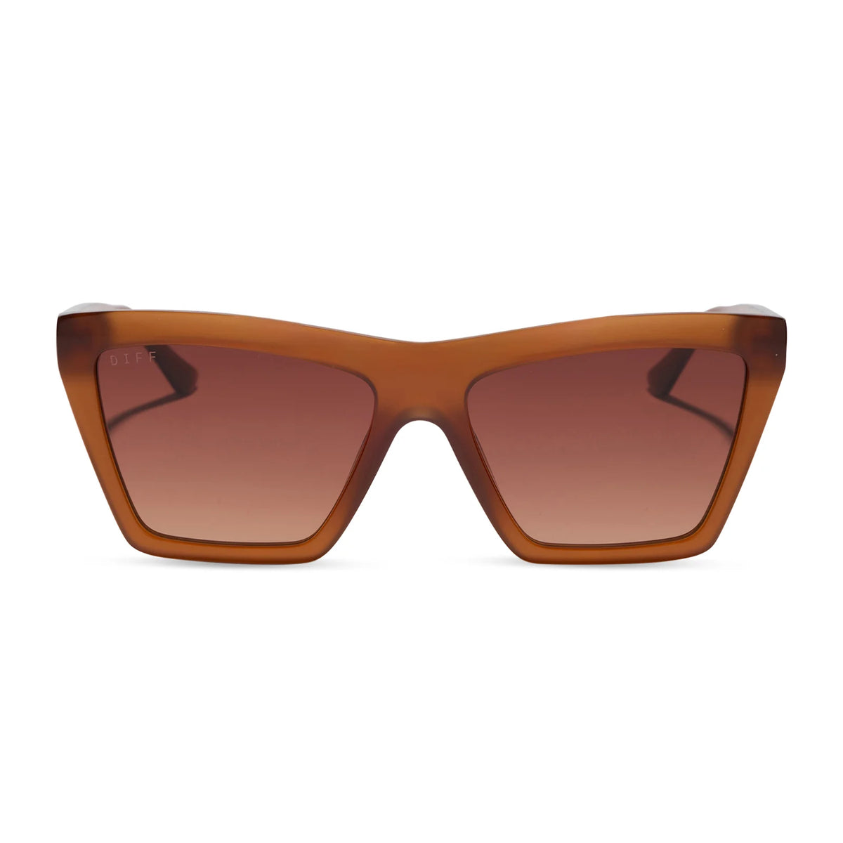 VIVI - MILK CARAMEL + BROWN GRADIENT SUNGLASSES