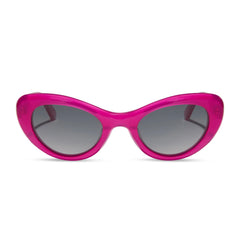 ZARIA - BRIGHT TULIP + GREY GRADIENT + POLARIZED SUNGLASSES