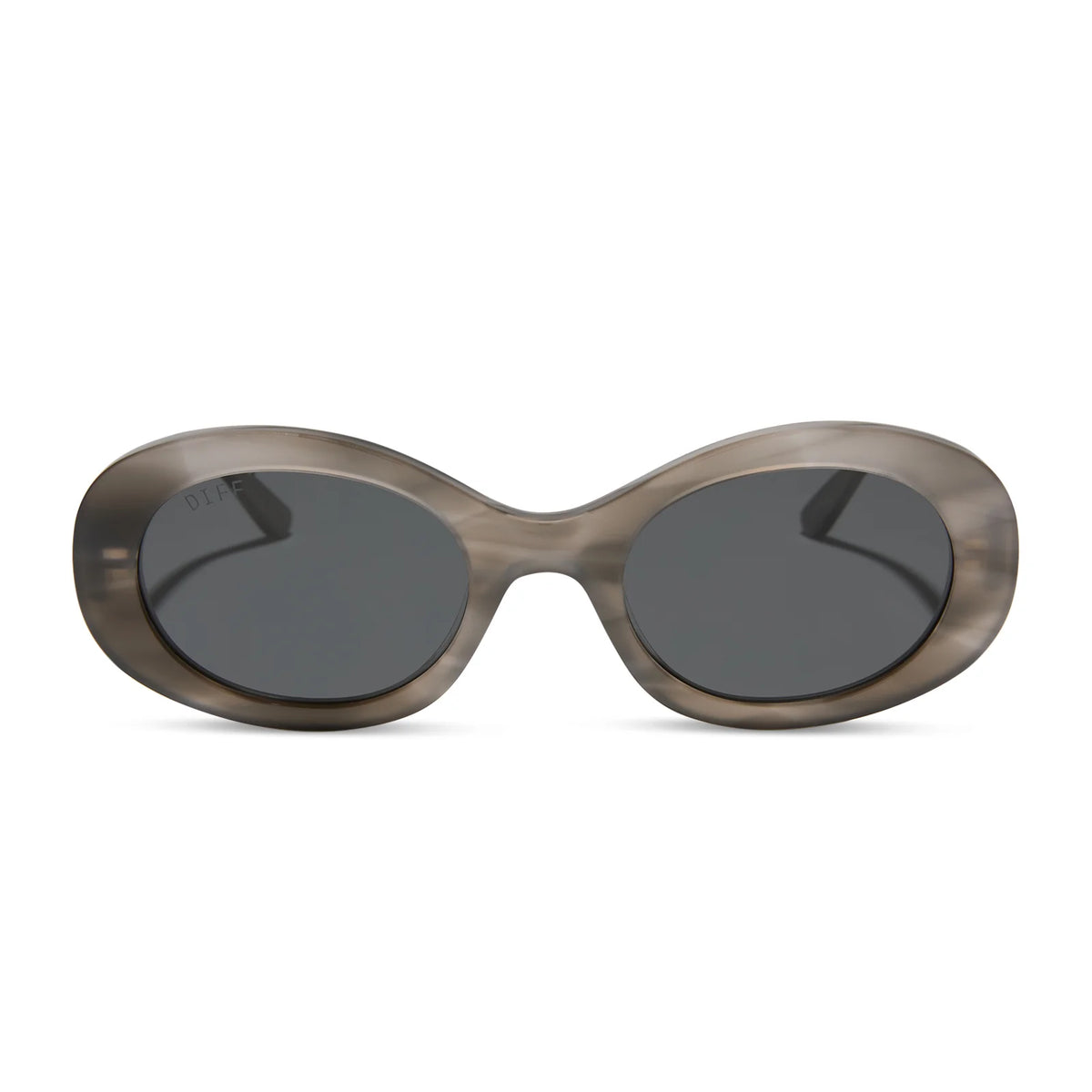 LAINEY - SMOKE MARBLE + GREY + POLARIZED SUNGLASSES
