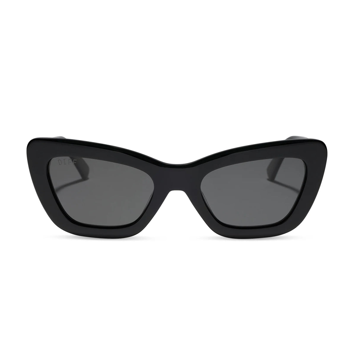 ADRIANA - BLACK + GREY + POLARIZED SUNGLASSES