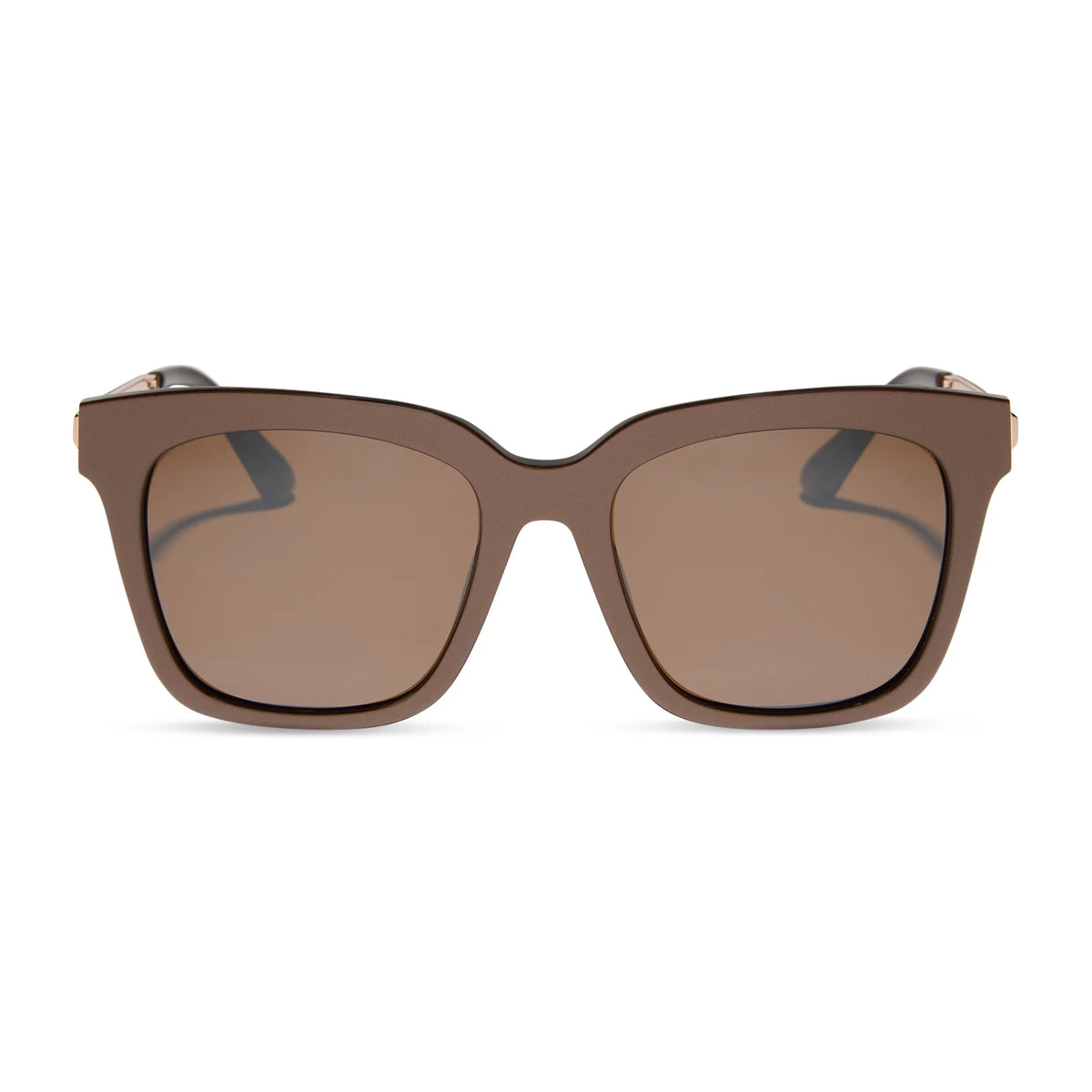 BELLA XS - MOSCOW MULE + BROWN W/ GOLD FLASH SUNGLASSES