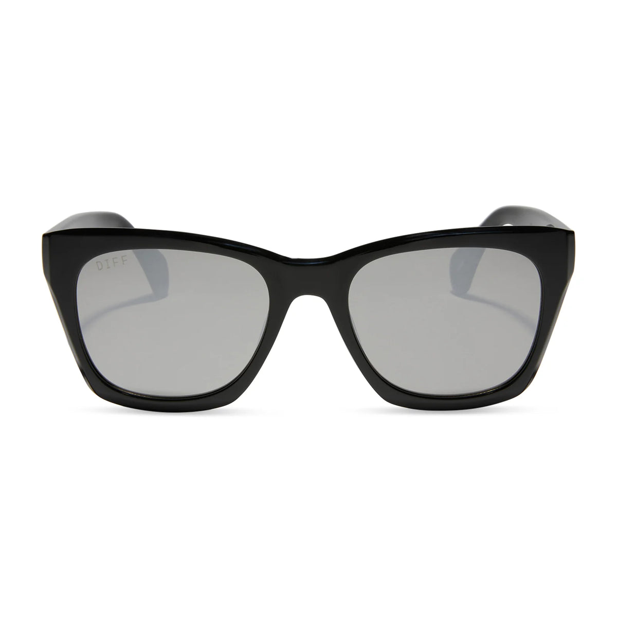 SEAN - BLACK + GREY MIRROR SUNGLASSES