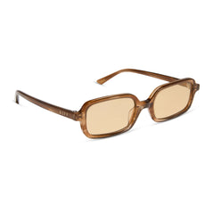 ELLE - TORTOISE + BROWN TINT SUNGLASSES