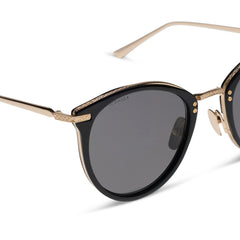 HANA - BLACK + GREY + POLARIZED + SUNGLASSES