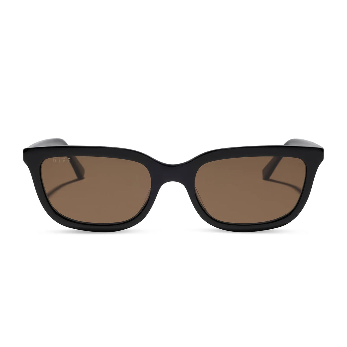 HANNAH - BLACK + BROWN + POLARIZED SUNGLASSES