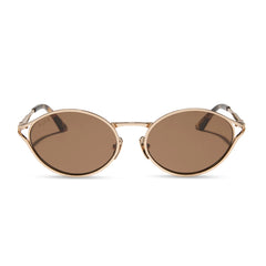 LIMONCELLO - GOLD + BROWN SUNGLASSES