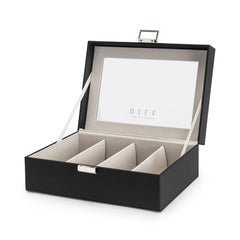 VANITY CASE - 4 PAIR + BLACK