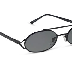 THE BROOKLYN - BLACK + GREY + POLARIZED + SUNGLASSES