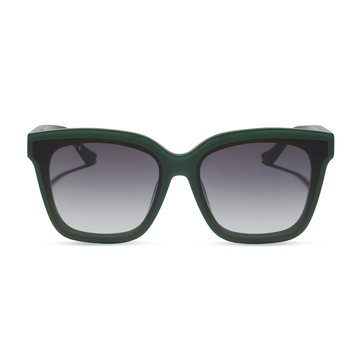 MEREDITH II - FAIRWAY GREEN + GREY GRADIENT SUNGLASSES