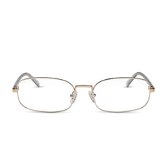 TRINITY - SILVER + GOLD + LIGHT GREY CRYSTAL TEMPLES + GLASSES