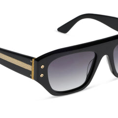 CALLA - BLACK + GREY GRADIENT + POLARIZED + SUNGLASSES