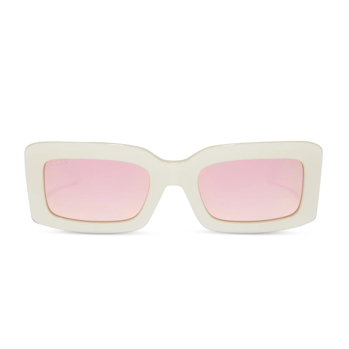 INDY - OPALINE + TAUPE MIRROR SUNGLASSES