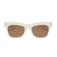 BRADLEY - OPALINE + BROWN SUNGLASSES