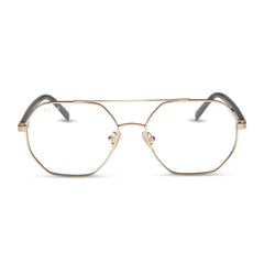 JOELLE - GOLD + CHOCOLATE CRYSTAL + GLASSES