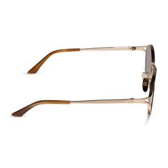 JULIETTE - BRUSHED GOLD + TRUFFLE + POLARIZED SUNGLASSES