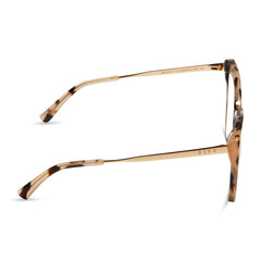 BECKY II - CREAM TORTOISE + BLUE LIGHT TECHNOLOGY GLASSES