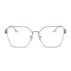 BONNIE - SILVER + GLASSES