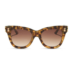 HAWAII - COCONUT PALM TORTOISE + BROWN SUGAR GRADIENT SUNGLASSES